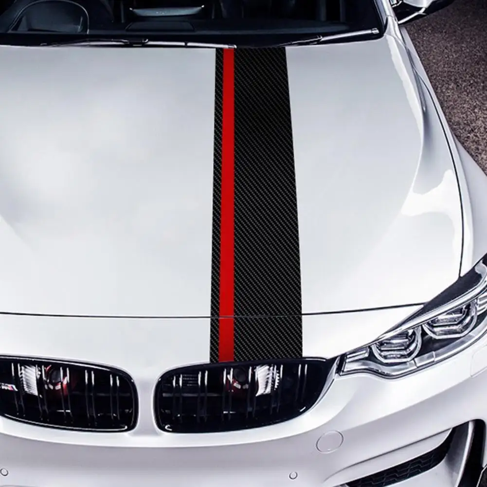 1PCS Car Engine Cover Sticker Black Red Racing Car Auto Reflective Car Graphic Decal Stripe Personality Cars Stickers 14cmx1.8cm
1PCS Car Engine Cover Sticker Black Red Racing Car Auto Reflective Car Graphic Decal Stripe Personality Cars Stickers 14cmx1.8cm