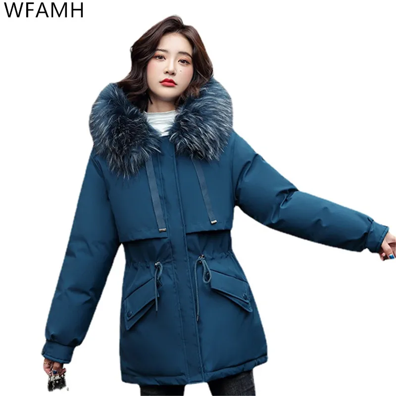 2021 Winter New Style Loose Fashion Slim Thick Hooded Fur Collar Mid-length Down Cotton Jacket Women Pure Color Casual Jacket
2021 Winter New Style Loose Fashion Slim Thick Hooded Fur Collar Mid-length Down Cotton Jacket Women Pure Color Casual Jacket