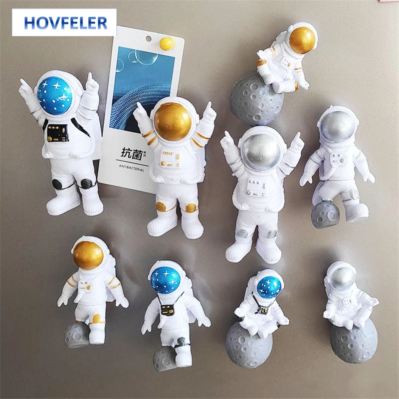 HOVERFELER 3Pcs/Set Planet Astronaut Refrigerator Magnet 3D Creative Fridge Magnet Home Decoration Gife
HOVERFELER 3Pcs/Set Planet Astronaut Refrigerator Magnet 3D Creative Fridge Magnet Home Decoration Gife