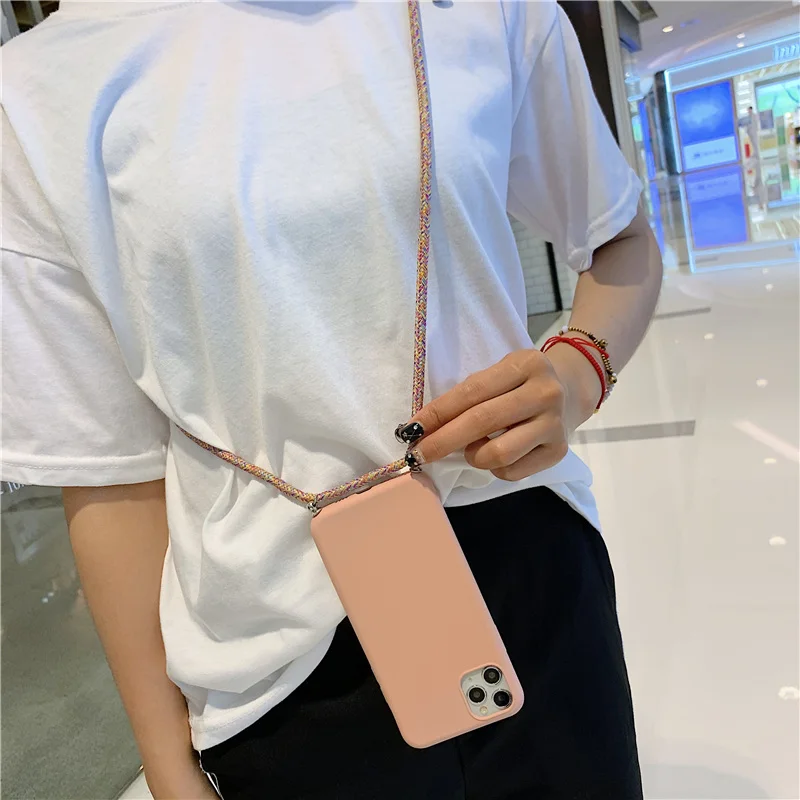 Candy Color Phone Case With Lanyard Hang For Xiaomi 8 9SE Lite Soft Silicone Texture TPU Cover with Neck Strap for MIX2 2S 3
Candy Color Phone Case With Lanyard Hang For Xiaomi 8 9SE Lite Soft Silicone Texture TPU Cover with Neck Strap for MIX2 2S 3