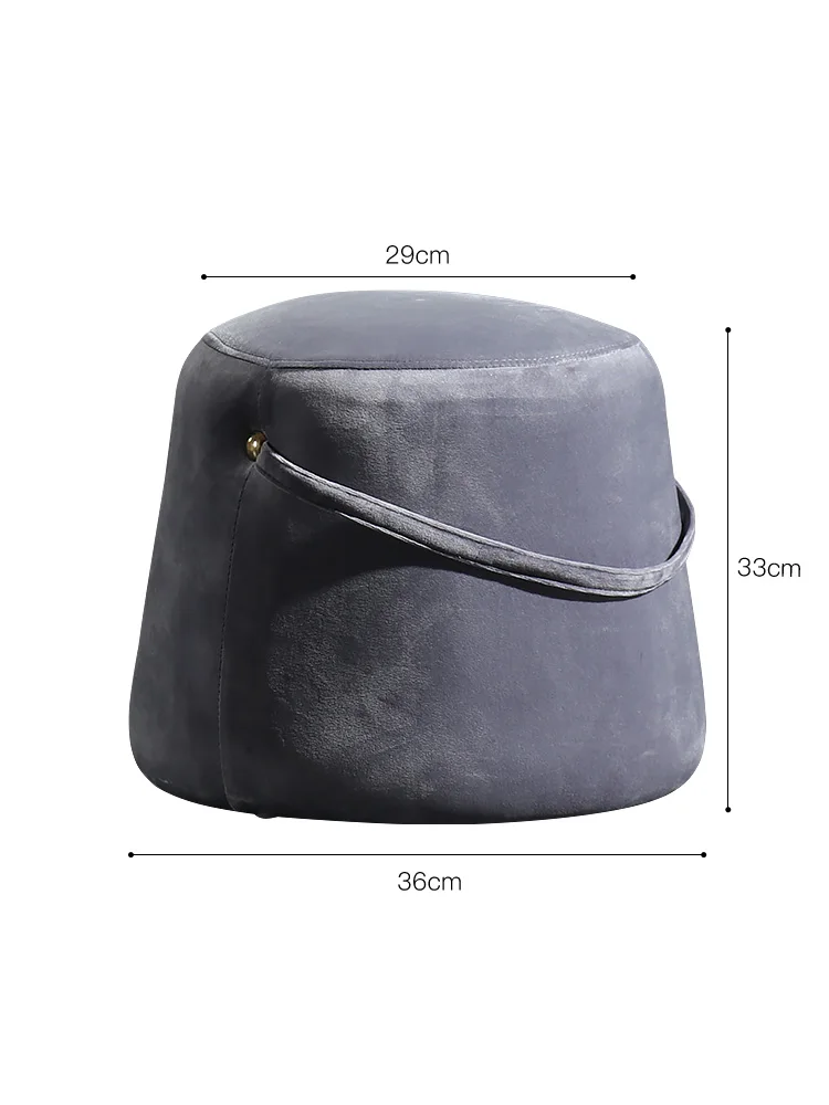 Nordic Creative Portable Stool Casual Low Stool Doorway Fabric Shoe Changing Stool Simple Sofa Footstool With Handle Furniture
Nordic Creative Portable Stool Casual Low Stool Doorway Fabric Shoe Changing Stool Simple Sofa Footstool With Handle Furniture