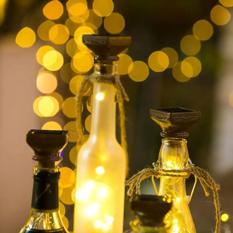 1PC 2M 20 LED Wine Bottle Cork Copper Wire Fairy Lights String Light DIY Christmas Lights Holiday Powered Solar Party U0Q7
1PC 2M 20 LED Wine Bottle Cork Copper Wire Fairy Lights String Light DIY Christmas Lights Holiday Powered Solar Party U0Q7
