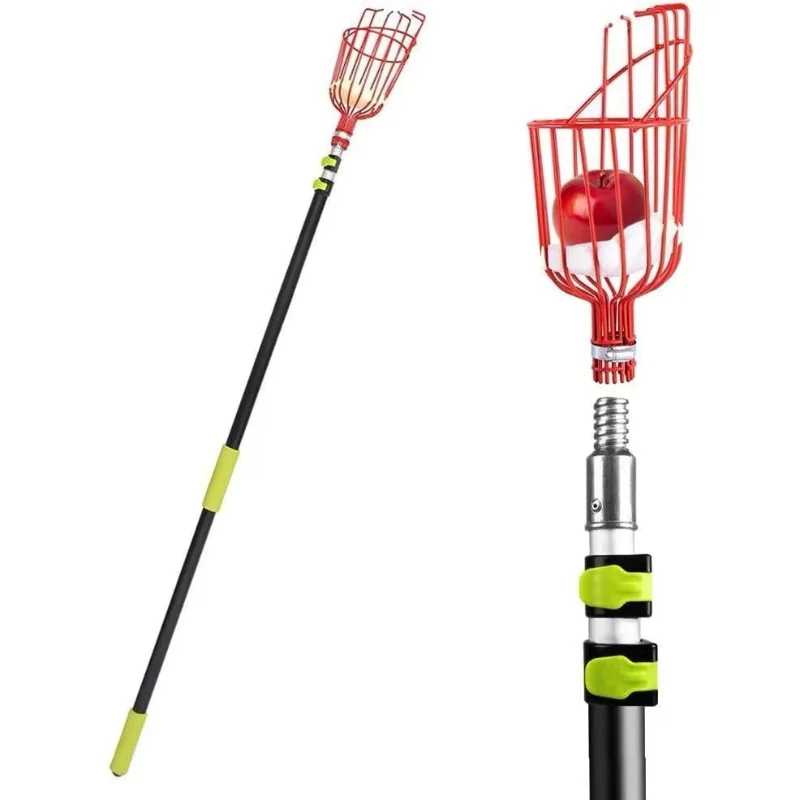 Garden Tool Handle Fruit Picker Tool With Light-Weight Aluminum Telescoping Pole
Garden Tool Handle Fruit Picker Tool With Light-Weight Aluminum Telescoping Pole