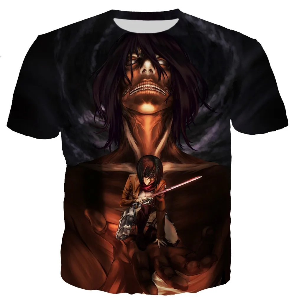 Japanese Anime Attack On Titan Men/women New Fashion 3D Printed T-shirts Casual Style Tshirt Streetwear Tops Dropshipping Tops
Japanese Anime Attack On Titan Men/women New Fashion 3D Printed T-shirts Casual Style Tshirt Streetwear Tops Dropshipping Tops
