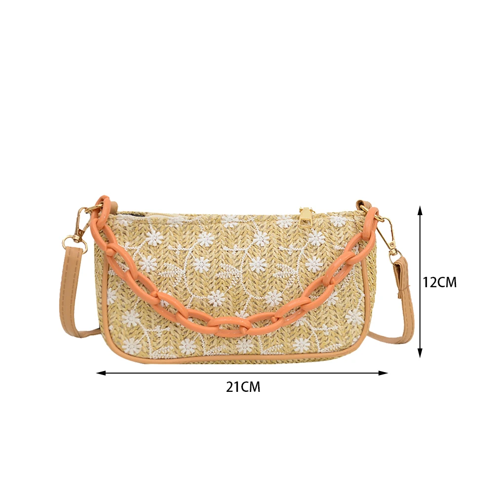 Fashion Women PU Woven Lace Flower Printing Small Shoulder Crossbody Bag Ladies Vintage Chain Zipper Mini Purse Handbag
Fashion Women PU Woven Lace Flower Printing Small Shoulder Crossbody Bag Ladies Vintage Chain Zipper Mini Purse Handbag