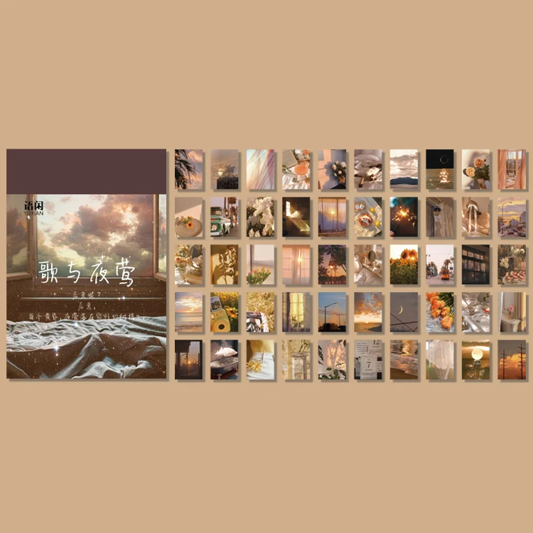 Yoofun наклейки для скрапбукинга с пейзажами 50 шт
Yoofun наклейки для скрапбукинга с пейзажами 50 шт