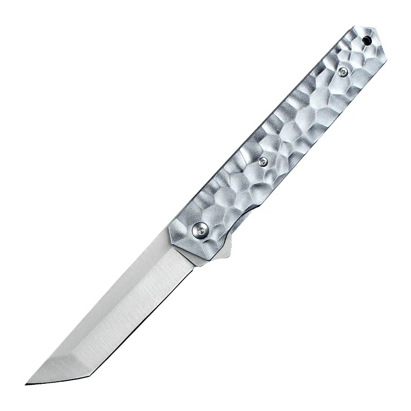 Aluminum Alloy Folding Knife High Hardness Stainless Steel Folding Knife Bearing Camping Tactical Knife Fruit Knife
Aluminum Alloy Folding Knife High Hardness Stainless Steel Folding Knife Bearing Camping Tactical Knife Fruit Knife