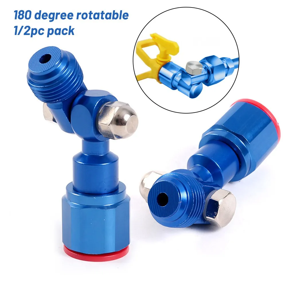 1/2Pcs 7/8"F - 7/8"M Airless Spray Gun Swivel Joint Adapter Universal Silver Swivel Joint For Wagner/ Graco Paint Sprayer
1/2Pcs 7/8"F - 7/8"M Airless Spray Gun Swivel Joint Adapter Universal Silver Swivel Joint For Wagner/ Graco Paint Sprayer