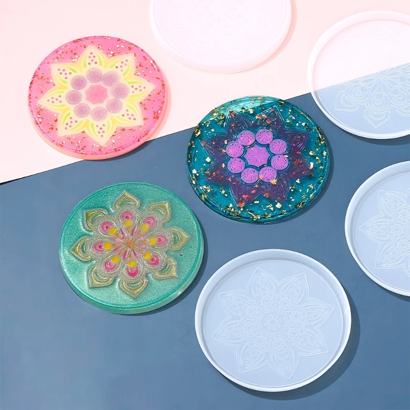 Datura Flowers Coaster Epoxy Resin Mold Cup Mat Mug Pad Silicone Mould DIY Crafts Home Decortaions Casting Tools
Datura Flowers Coaster Epoxy Resin Mold Cup Mat Mug Pad Silicone Mould DIY Crafts Home Decortaions Casting Tools