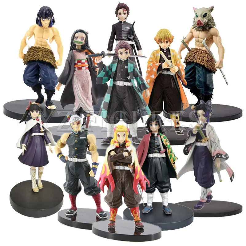 15Pcs Set Demon Slayer GK Kamado Nezuko Action Figure Anime Model Tanjirou Figma Statue Doll Collecting Toys Desktop Decoration
15Pcs Set Demon Slayer GK Kamado Nezuko Action Figure Anime Model Tanjirou Figma Statue Doll Collecting Toys Desktop Decoration