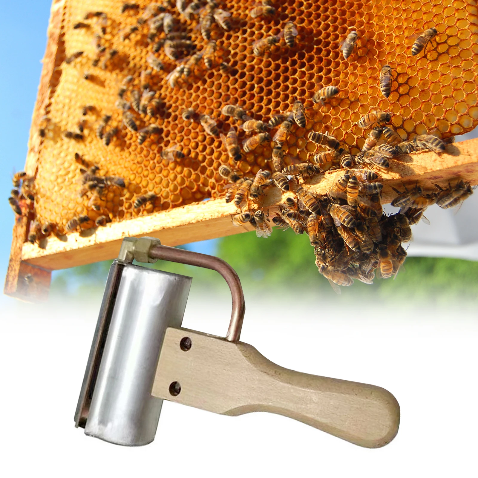 220V Electric Honey Extractor Electric Heating Honey Cutter Easy To Conduct Heat U.S./UK/EU/Australia Plug Smokeless and Healthy
220V Electric Honey Extractor Electric Heating Honey Cutter Easy To Conduct Heat U.S./UK/EU/Australia Plug Smokeless and Healthy