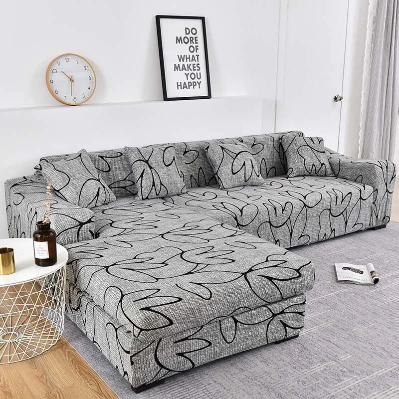 Living Elastic Sofa Covers for Room Sofa Cover Geometric Couch Cover Pets Corner L Shaped Chaise Longue Sofa Slipcover 1PC
Living Elastic Sofa Covers for Room Sofa Cover Geometric Couch Cover Pets Corner L Shaped Chaise Longue Sofa Slipcover 1PC