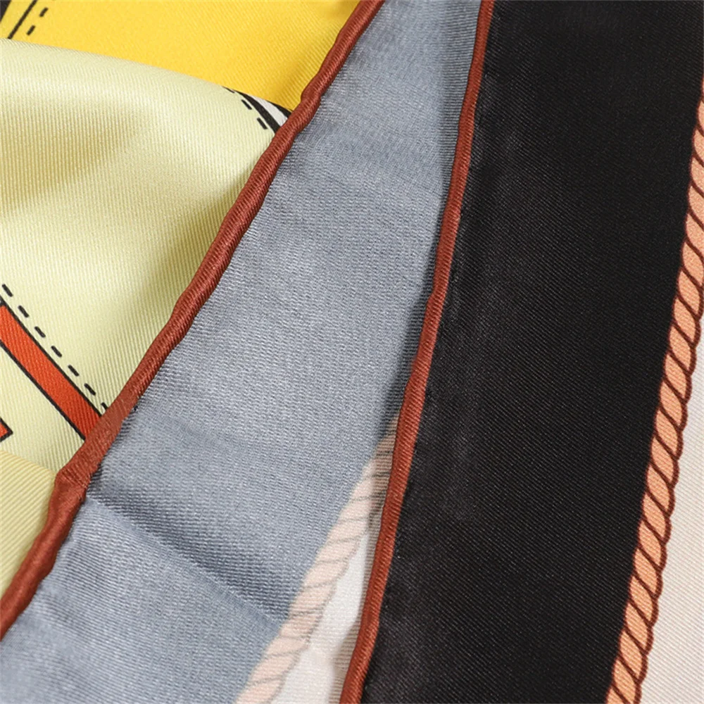 90cm Manual Hand Rolled Twill Silk Scarf Women Dinner Bags Square Scarves Wraps Echarpes Curled Foulards Female Bandana Hijabs
90cm Manual Hand Rolled Twill Silk Scarf Women Dinner Bags Square Scarves Wraps Echarpes Curled Foulards Female Bandana Hijabs