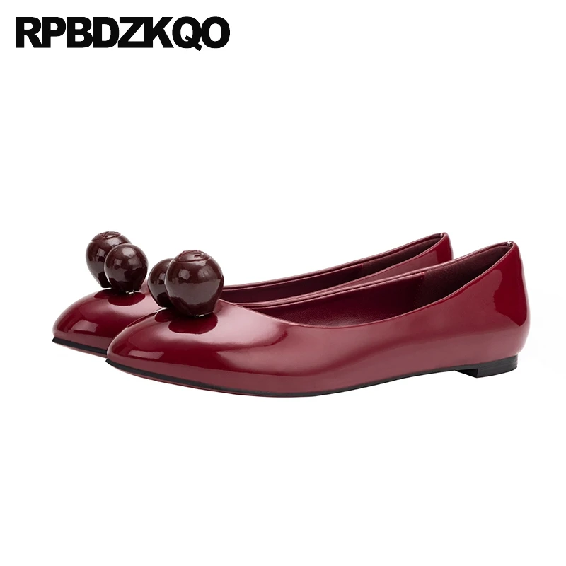 Designer Chinese Round Toe Red Wine Ladies Women Dress Shoes Patent Leather Flats Comfortable Fashion China 2021 Shallow Slip On
Designer Chinese Round Toe Red Wine Ladies Women Dress Shoes Patent Leather Flats Comfortable Fashion China 2021 Shallow Slip On