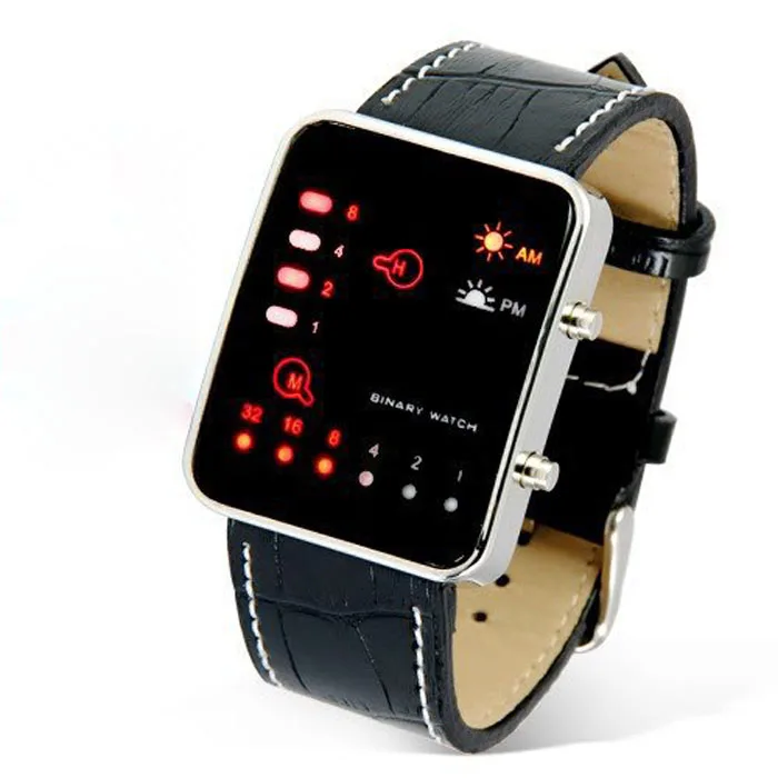 2021 Fashion Digital Red LED Sport Wrist Watch Hot Splendid Watch Binary Wristwatch PU Leather Women Mens Clock
2021 Fashion Digital Red LED Sport Wrist Watch Hot Splendid Watch Binary Wristwatch PU Leather Women Mens Clock