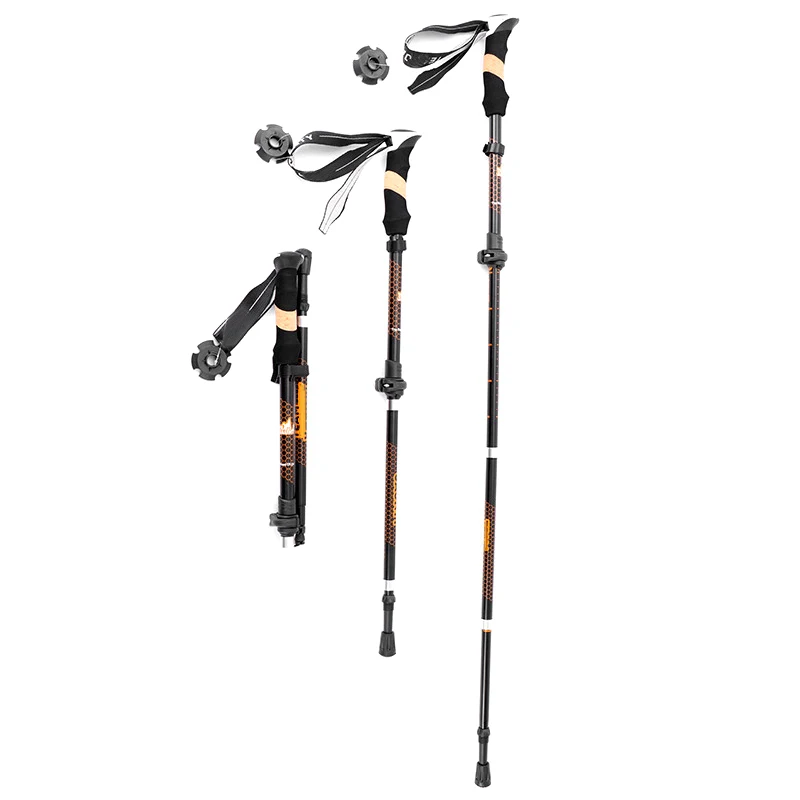 Hot Selling Walking Sticks High-Strength 4-Section Telescopic Folding Short Trekking Pole EVA Outdoor Sticks
Hot Selling Walking Sticks High-Strength 4-Section Telescopic Folding Short Trekking Pole EVA Outdoor Sticks