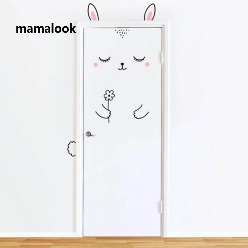 Cartoon Cute Animal Panda Cat Door Sticker for Kids Room Decoration Wall Decals Home Decor Wall Sticker
Cartoon Cute Animal Panda Cat Door Sticker for Kids Room Decoration Wall Decals Home Decor Wall Sticker