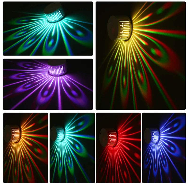 LED Peacock Projector Lamp RGB LED Night Lamp 3W Spiral Hole Projection Light USB Remote Control Wall Corridor Light For KTV Bar
LED Peacock Projector Lamp RGB LED Night Lamp 3W Spiral Hole Projection Light USB Remote Control Wall Corridor Light For KTV Bar