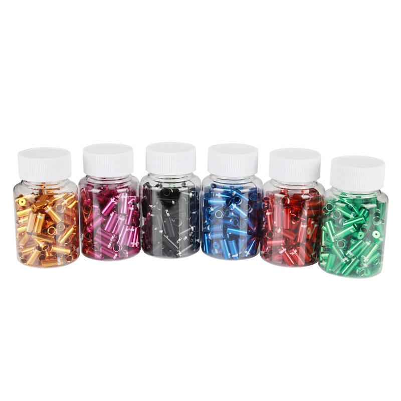 GUB 100Pcs/Bottle 6 color 5mm Brake CNC Aluminum Alloy Bike MTB Bicycle Derailleur Shifter Cable End Caps Parts
GUB 100Pcs/Bottle 6 color 5mm Brake CNC Aluminum Alloy Bike MTB Bicycle Derailleur Shifter Cable End Caps Parts