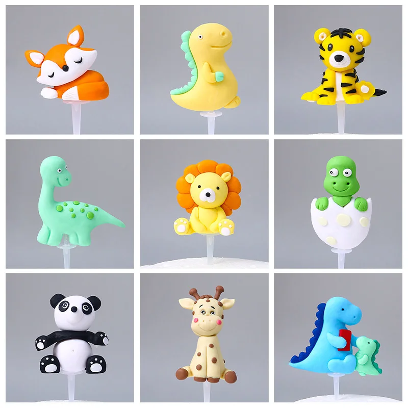 Dinosaur Themes Cake Topper Birthday Party Decorations Jungle Animal Cake Flag Toppers Baby Shower Kids Party Supplies
Dinosaur Themes Cake Topper Birthday Party Decorations Jungle Animal Cake Flag Toppers Baby Shower Kids Party Supplies