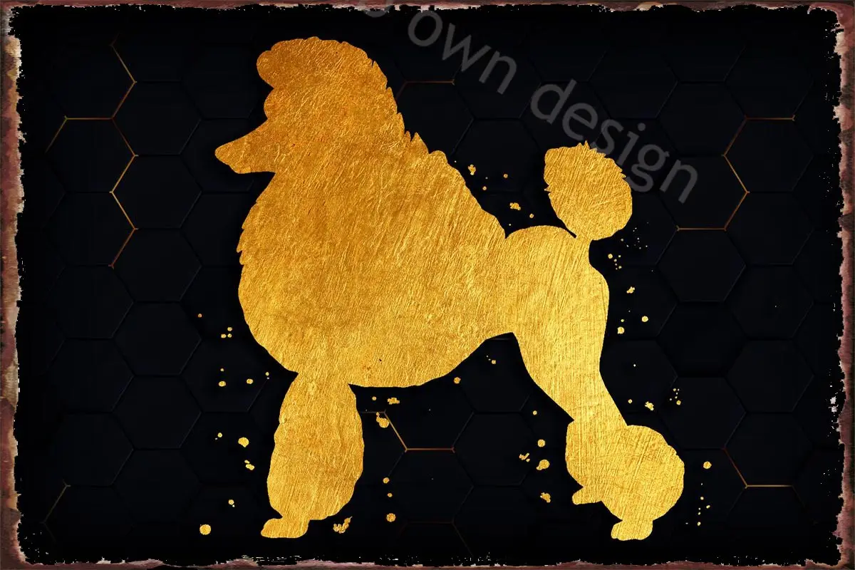 Poodle Tin Sign Tin Plates Wall Decor Room Decoration Retro Vintage Metal Sign For Art Home Club Man Cave Cafe Pub
Poodle Tin Sign Tin Plates Wall Decor Room Decoration Retro Vintage Metal Sign For Art Home Club Man Cave Cafe Pub