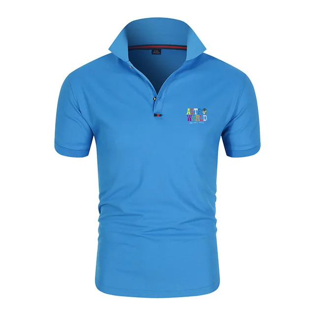 Men's New Plain Polo Shirt 2020 Outdoor Sportswear Short Sleeve Badminton Competition Running Golf Sports Fitness 
Men's New Plain Polo Shirt 2020 Outdoor Sportswear Short Sleeve Badminton Competition Running Golf Sports Fitness