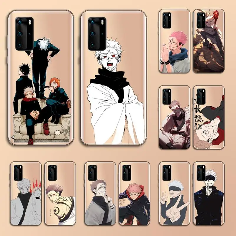 Jujutsu Kaisen Sukuna anime Phone Case Transparent for Huawei P20 P30 P40 lite pro P smart 2019 honor 8x 10i
Jujutsu Kaisen Sukuna anime Phone Case Transparent for Huawei P20 P30 P40 lite pro P smart 2019 honor 8x 10i
