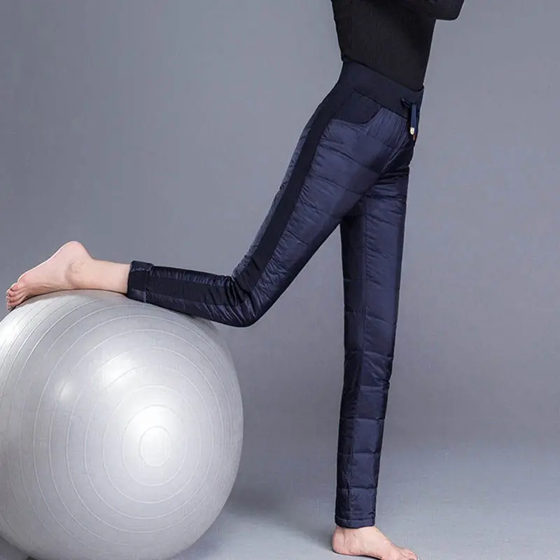 Warm padded Female Winter Trousers Black Navy blue Wine red High waist Middle-aged Mother Cotton Slim Plus size Casual Pants 4XL
Warm padded Female Winter Trousers Black Navy blue Wine red High waist Middle-aged Mother Cotton Slim Plus size Casual Pants 4XL