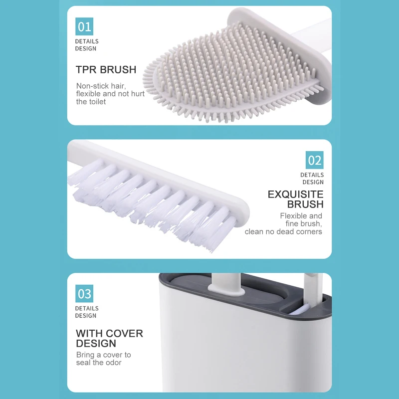 Wall Mount Toilet Brush Set Long Handle Silicone Toilet Brush Toilet Holder Wc Accessories Wc Gap Brush With Quick Drying Holder
Wall Mount Toilet Brush Set Long Handle Silicone Toilet Brush Toilet Holder Wc Accessories Wc Gap Brush With Quick Drying Holder
