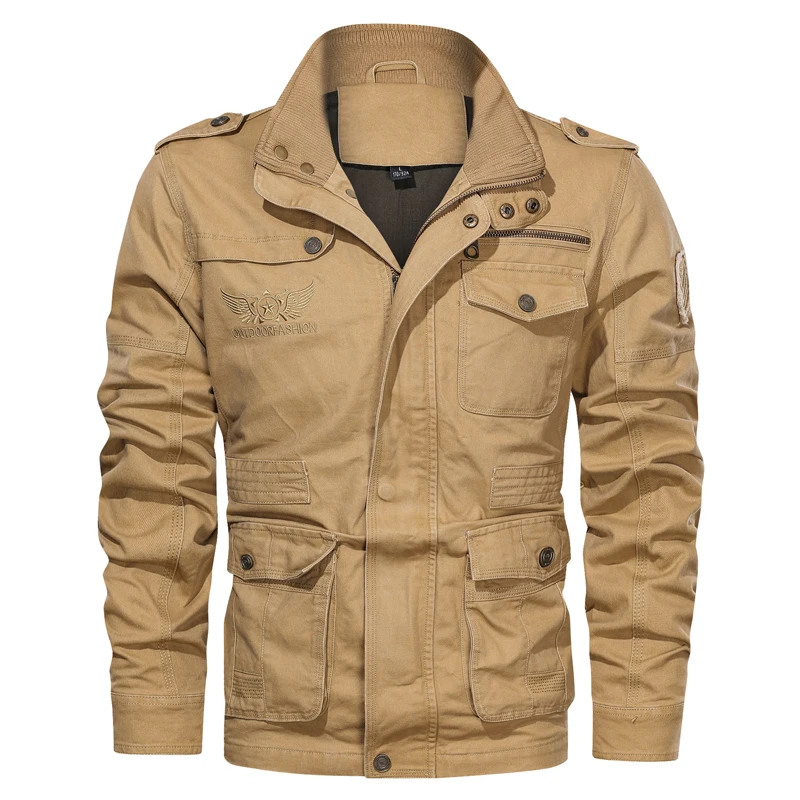 Bomber Army Jacket Men 2021 Jaqueta Masculina Casual Solid Hooded Military Jackets Men Fashion Zipper Slim Fit Spring Clothing
Bomber Army Jacket Men 2021 Jaqueta Masculina Casual Solid Hooded Military Jackets Men Fashion Zipper Slim Fit Spring Clothing