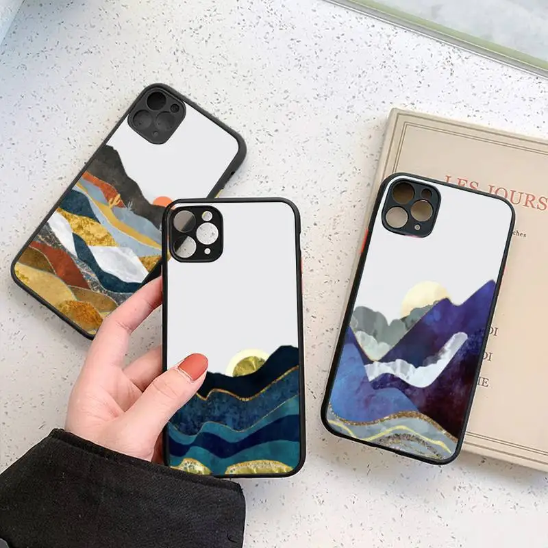 Mountain Marble Moon art Phone Case Matte Transparent for iPhone 7 8 11 12 s mini pro X XS XR MAX Plus cover funda shell
Mountain Marble Moon art Phone Case Matte Transparent for iPhone 7 8 11 12 s mini pro X XS XR MAX Plus cover funda shell
