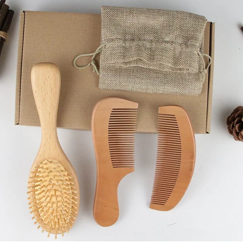 1 Set Wooden Massage Comb Set Professional Hair Brush Set Hair Massage Comb Kit Hairstyling Tool Kit
1 Set Wooden Massage Comb Set Professional Hair Brush Set Hair Massage Comb Kit Hairstyling Tool Kit