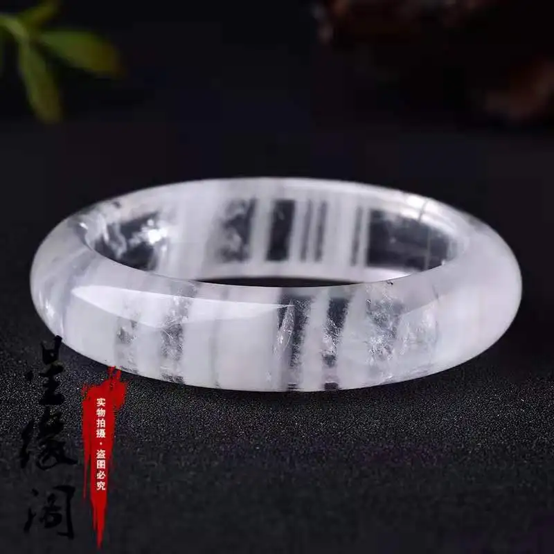 White Ghost Natural Crystal Bangle For Girl Women Gift Lucky Ice Cream Vision Crystal Bracelets Fashion Jewelry Joursneige
White Ghost Natural Crystal Bangle For Girl Women Gift Lucky Ice Cream Vision Crystal Bracelets Fashion Jewelry Joursneige