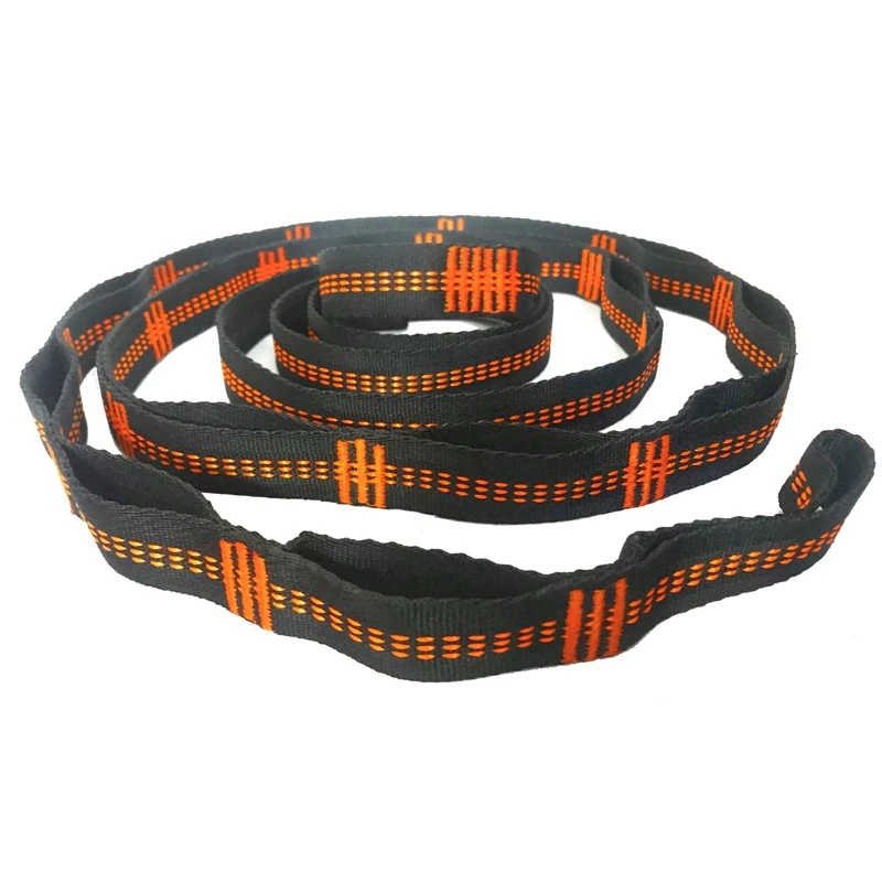 Outdoor Hammock Tree Straps Tree Tie Rope High Load-Bearing Nylon Webbing Rock Climbing Flat Belt Cover Orange
Outdoor Hammock Tree Straps Tree Tie Rope High Load-Bearing Nylon Webbing Rock Climbing Flat Belt Cover Orange