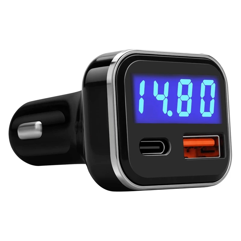 USB C Car Charger with Voltage 30W Dual Port USB Type C Power Delivery 3.0 & Quick Charge 3.0 Fast Charge Car Adapter
USB C Car Charger with Voltage 30W Dual Port USB Type C Power Delivery 3.0 & Quick Charge 3.0 Fast Charge Car Adapter