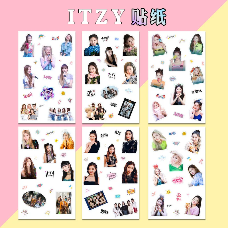 2pcs/set Kpop ITZY stickers Cute self-adhesive waterproof DIY decoration mobile phone computer k-pop ITZY creative stickers
2pcs/set Kpop ITZY stickers Cute self-adhesive waterproof DIY decoration mobile phone computer k-pop ITZY creative stickers