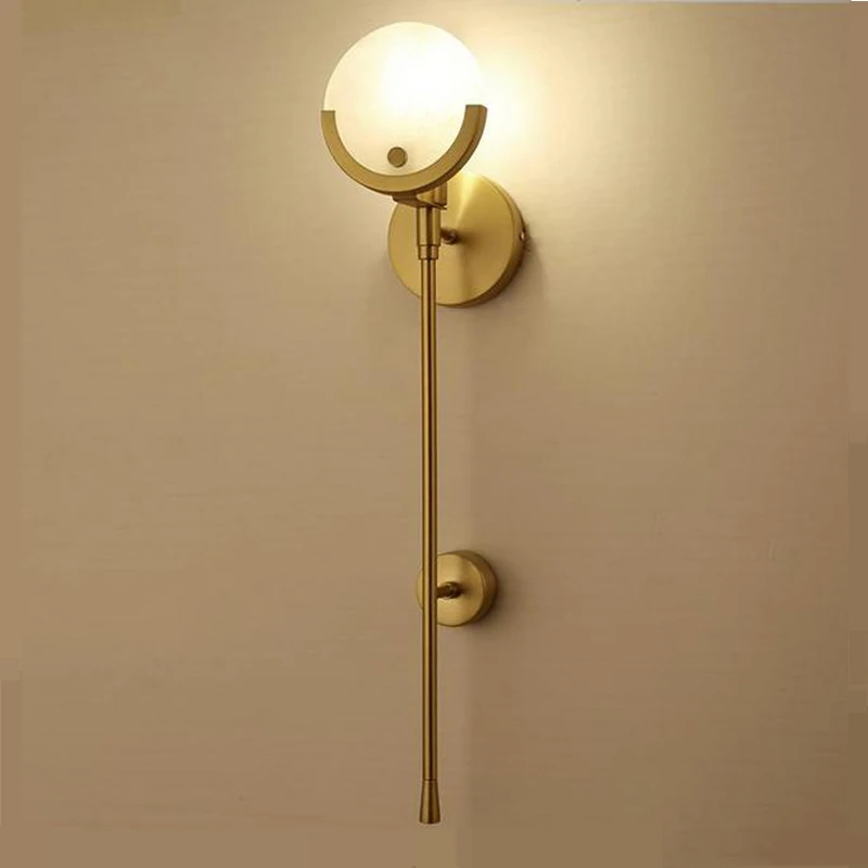 New Nordic Minimalist Wall Lamp Marble Light Luxury Living Room Decor Sconce Dining Hall Aisle Bedroom Bedside Bar Bracket Light
New Nordic Minimalist Wall Lamp Marble Light Luxury Living Room Decor Sconce Dining Hall Aisle Bedroom Bedside Bar Bracket Light
