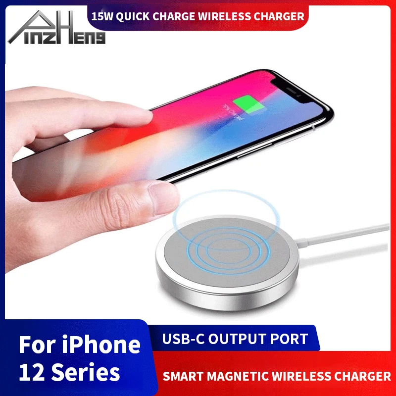 Магнитное Беспроводное зарядное устройство PINZHENG для iPhone 12, Беспроводная зарядка 15 Вт, совместимое с PD и QC для IPhone 12 Pro Max, зарядное устройство
Магнитное Беспроводное зарядное устройство PINZHENG для iPhone 12, Беспроводная зарядка 15 Вт, совместимое с PD и QC для IPhone 12 Pro Max, зарядное устройство