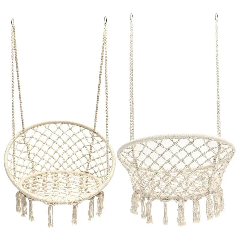 Indoor and Outdoor Quilted Hanging Chair Mesh Single Hanging Reclining Leisure Swing with Foot Pad Handle Easy To Carry
Indoor and Outdoor Quilted Hanging Chair Mesh Single Hanging Reclining Leisure Swing with Foot Pad Handle Easy To Carry