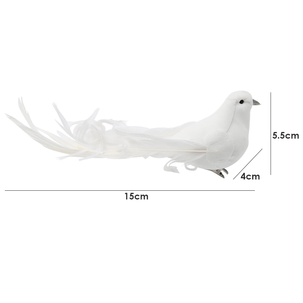 Simulation Birds Foam Dove Pigeon DIY Window Craft Ornaments Artificial Feather Birds for Garden Birds Decoration
Simulation Birds Foam Dove Pigeon DIY Window Craft Ornaments Artificial Feather Birds for Garden Birds Decoration