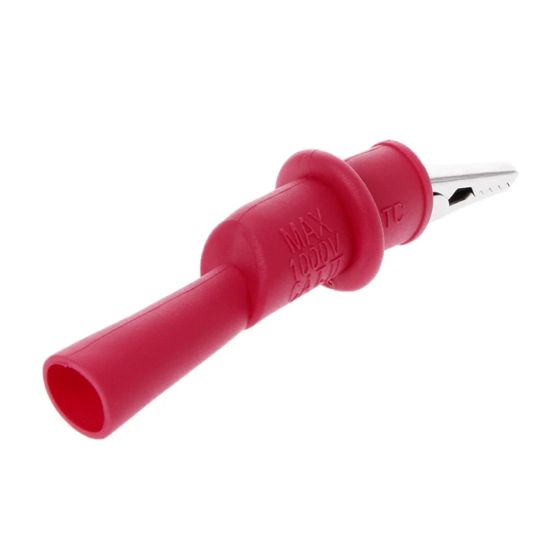 C5AC 1 Pair Insulated MultiMeter Test Lead Alligator Clip Crocodile Clamp Probe Test
C5AC 1 Pair Insulated MultiMeter Test Lead Alligator Clip Crocodile Clamp Probe Test