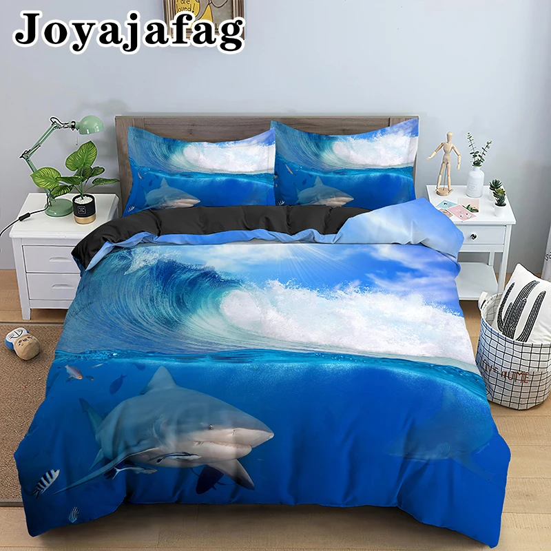 Deep Sea View Bed Set Duvet Cover With Pillowcase Luxury Bedding Sets Full Single Queen King Size Bedclothes Home Textile
Deep Sea View Bed Set Duvet Cover With Pillowcase Luxury Bedding Sets Full Single Queen King Size Bedclothes Home Textile