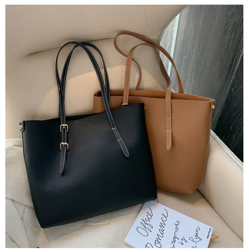 Women bag Solid Women's PU Leather Handbags Luxury Lady Hand Bags Purse Pocket Women Composite bag Big Tote Sac Bols
Women bag Solid Women's PU Leather Handbags Luxury Lady Hand Bags Purse Pocket Women Composite bag Big Tote Sac Bols