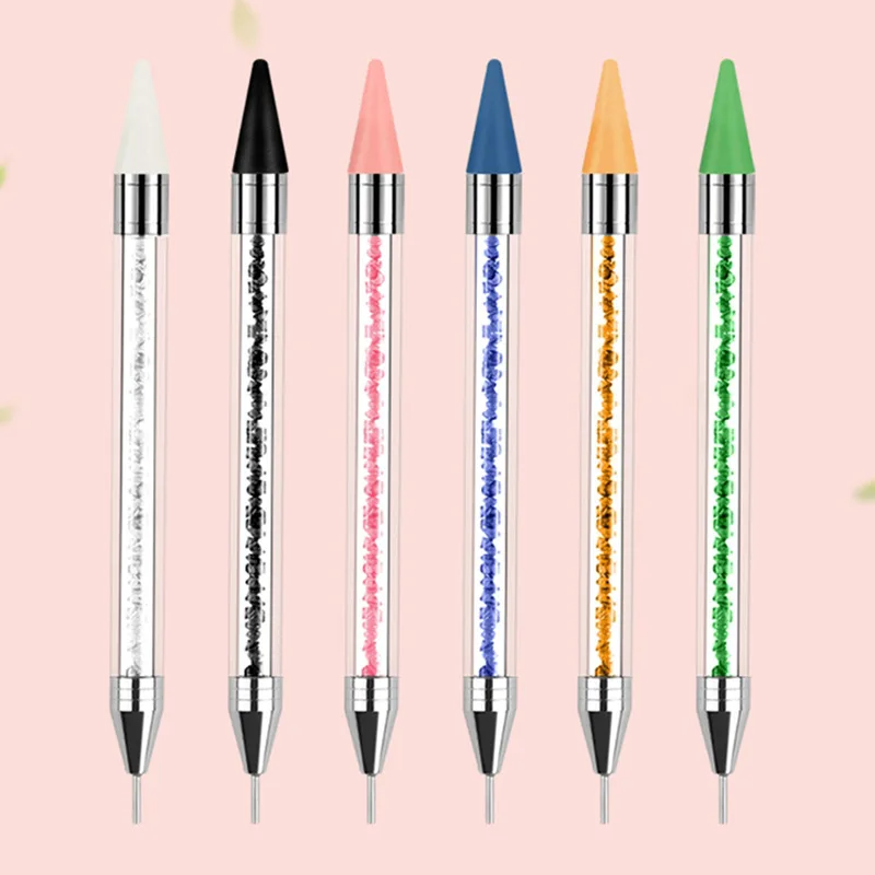 Nail Art Drill Pen Double-head Crayon Diamond Painting Tools Handmade Point Drills Pen for 5D Painting with Diamonds Accessories
Nail Art Drill Pen Double-head Crayon Diamond Painting Tools Handmade Point Drills Pen for 5D Painting with Diamonds Accessories