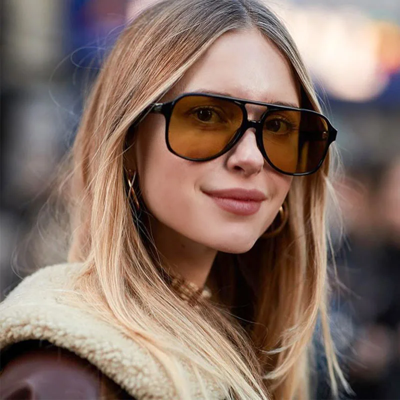 Fashion New Pilot Sunglasses Luxury Brand Designer Vintage Women Men Sun Glasses Shades UV400 Eyewear Oculos De Sol
Fashion New Pilot Sunglasses Luxury Brand Designer Vintage Women Men Sun Glasses Shades UV400 Eyewear Oculos De Sol