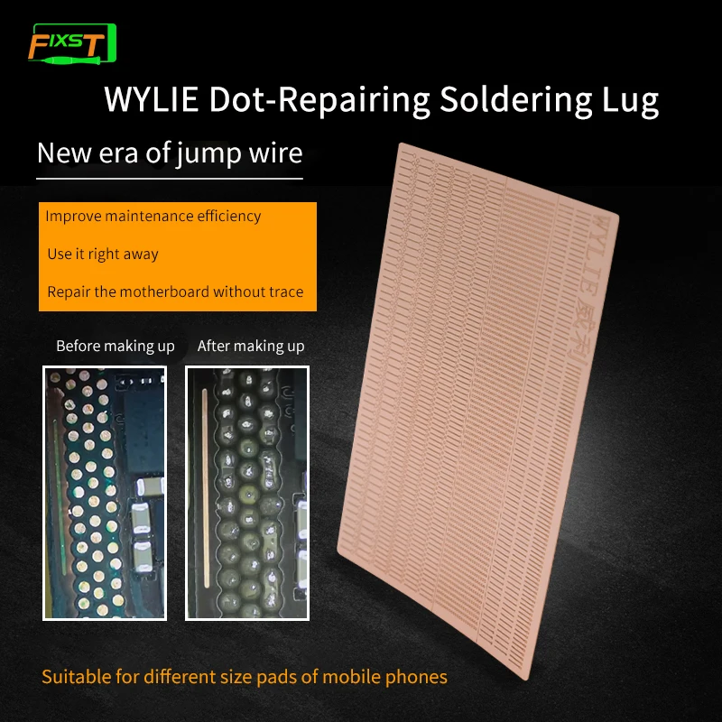 High Efficient Flying Line Dot Repairing Soldering Lug Reapir Dots Quickly For Welding Plates In Various Sizes
High Efficient Flying Line Dot Repairing Soldering Lug Reapir Dots Quickly For Welding Plates In Various Sizes