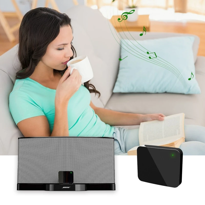 Wireless Bluetooth Receiver 30Pin 5.0 Transmitter Music Stereo Audio For IPod Design for Apple Product NEW! | Электроника