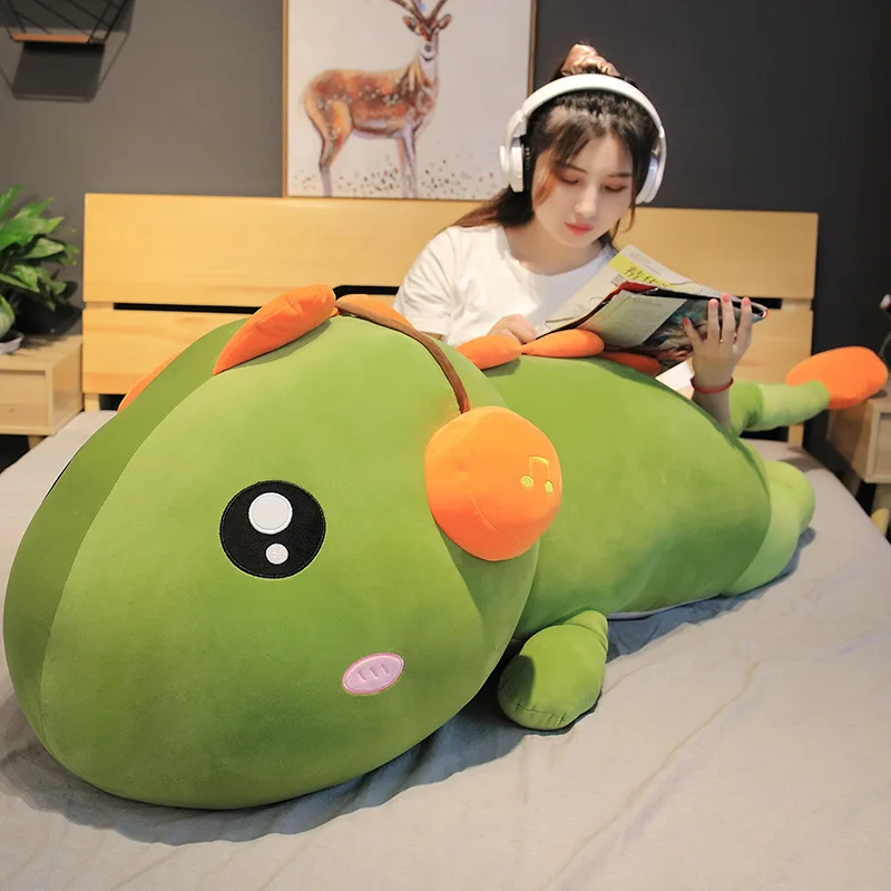 Nice Creative Cute Long Dinosaur with Earphone Plush Toys Stuffed Cartoon Dragon Doll Cartoon Sleep Pillow Kids Baby Girl Gift 
Nice Creative Cute Long Dinosaur with Earphone Plush Toys Stuffed Cartoon Dragon Doll Cartoon Sleep Pillow Kids Baby Girl Gift