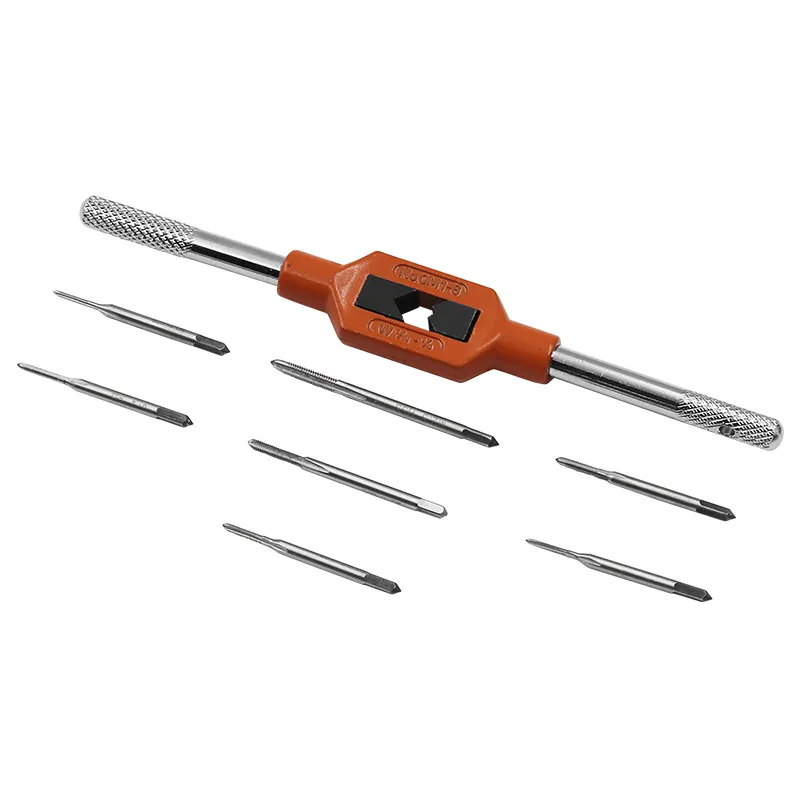 8pcmini Screw Tap Set High Speed Steel Tap And Screw Die Suite Metric Thread Tap Suit
8pcmini Screw Tap Set High Speed Steel Tap And Screw Die Suite Metric Thread Tap Suit