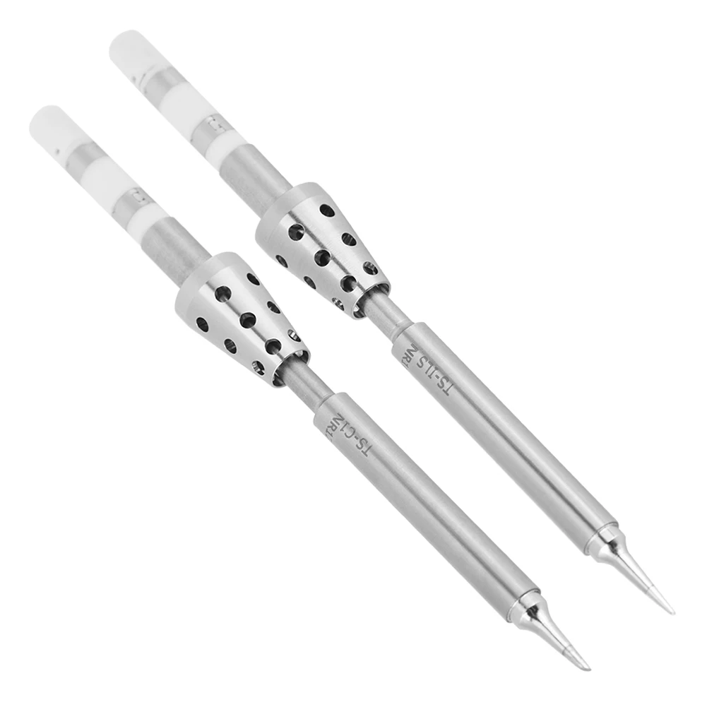 Pen Type Stainless Steel Soldering Iron Tips Replacement for TS100 Soldering Iron (TS‑C1+TS‑ILS)
Pen Type Stainless Steel Soldering Iron Tips Replacement for TS100 Soldering Iron (TS‑C1+TS‑ILS)
